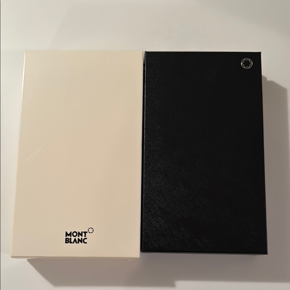 Montblanc Dual-Tone Box Set in Black and Cream